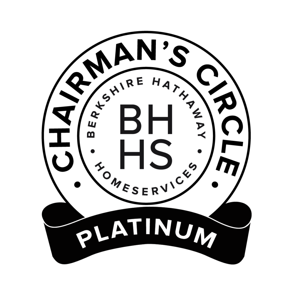 Top 1% of the Berkshire Hathaway Home Services Realtor Network